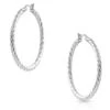Montana Silversmiths Roped Hoop Earrings