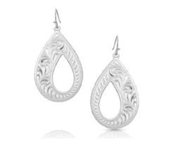 Montana Silversmiths Unforgettable Teardrop Earrings