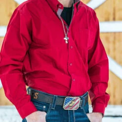 Montana Silversmiths Born In The USA Patriotic Cross Necklace -Hey Dude Central 2487535 3 78275.1632864919