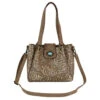 CatchFly Light Brown Embossed Tooling Shoulder Bag -Hey Dude Central 2493115 1 00045.1673543558