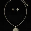 Blazin Roxx Western Concho Pendant With Cross Jewelry Set -Hey Dude Central 2516055 1 33774.1673539616