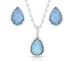 Montana Silversmiths Captivating Teardrop Jewelry Set