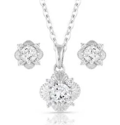 Montana Silversmiths Makin' Memories Crystal Jewelry Set