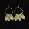 Blazin Roxx Feathered Hoop Style Gold Stone Earrings 2 Blazin Roxx Feathered Hoop Style Gold Stone Earrings -Hey Dude Central 2604030 1 97061.1673543656
