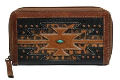 Nocona Anika Cheetah Tribal Wallet