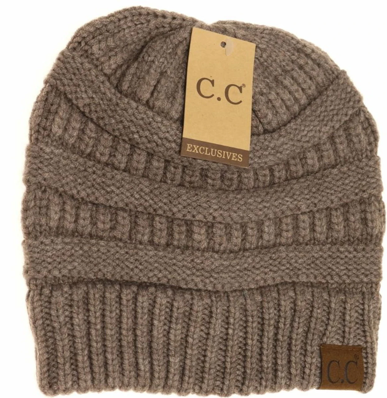 C.C. Beanie Womens Mixed Soft Yarn Beanie 3 C.C. Beanie Womens Mixed Soft Yarn Beanie