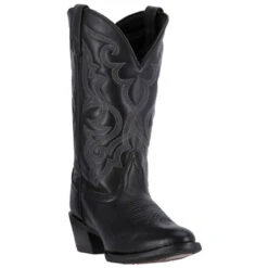 Dan Post - Laredo Womens Maddie Black R-Toe Cowboy Boot