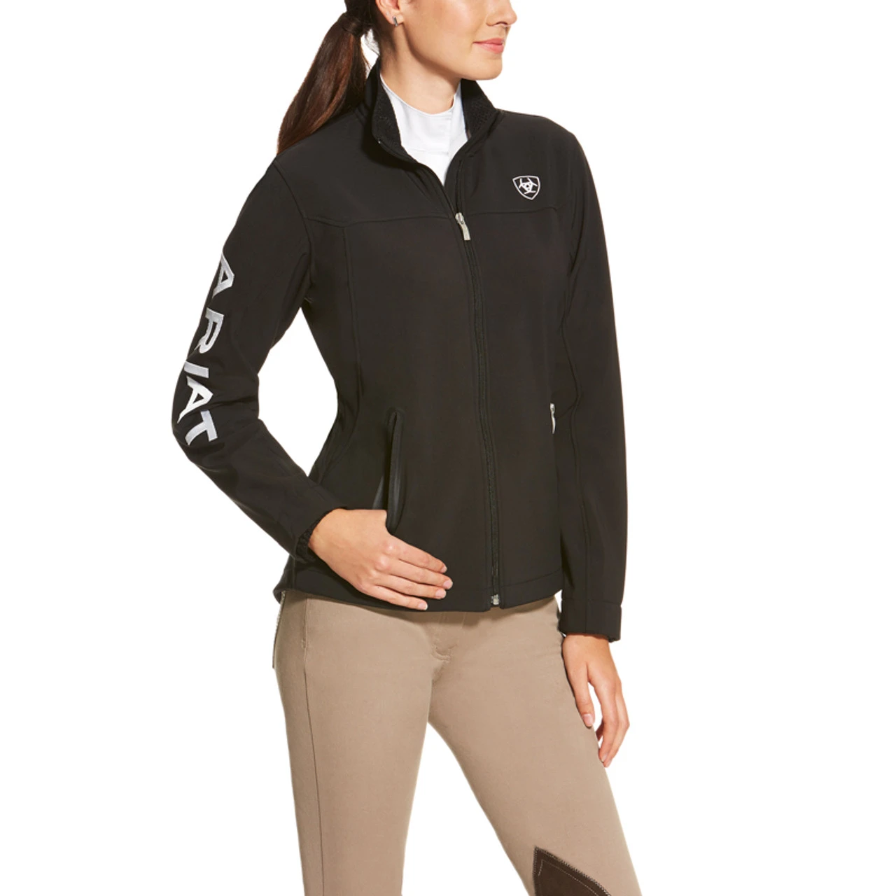 Ariat - Womens Black Softshell Jacket 4 Ariat - Womens Black Softshell Jacket - Image 2