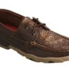 Twisted X - Womens Embossed Floral Driving Mocs