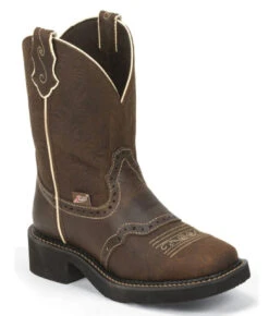 Justin - Womens Gypsy Mandra Square Toe Boots