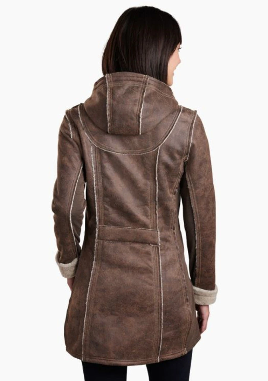 Kuhl Womens Dani Sherpa Trench Coat 5 Kuhl Womens Dani Sherpa Trench Coat - Image 3