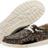 Hey Dude Womens Wendy Jungle Brown Cheetha Casual Shoes -Hey Dude Central P2335960 05 63937.1673537509