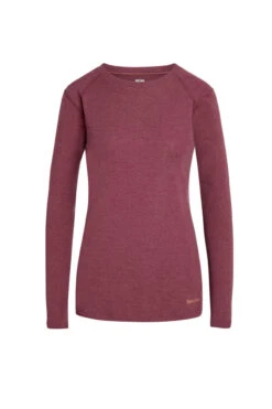 Noble Outfitters Womens Tug-Free Long Sleeve Crew Shirt