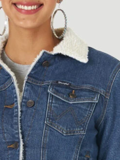Wrangler Womens Retro Sherpa Lined Western Denim Jacket - LWJ320D 8 Wrangler Womens Retro Sherpa Lined Western Denim Jacket - LWJ320D -Hey Dude Central P2358450 3 45015.1636417211