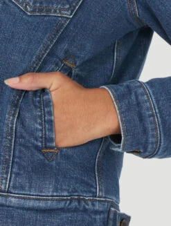 Wrangler Womens Retro Sherpa Lined Western Denim Jacket - LWJ320D 9 Wrangler Womens Retro Sherpa Lined Western Denim Jacket - LWJ320D -Hey Dude Central P2358450 4 92103.1636417211