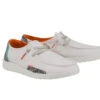Hey Dude Ladies Wendy Snake Linen White Shoes -Hey Dude Central P2446520 01 98257.1673537518