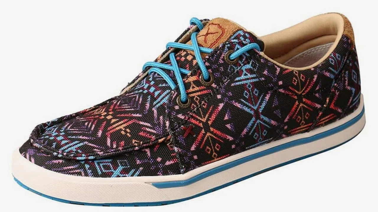 Twisted X Womens Blue Aztec Kicks 3 Twisted X Womens Blue Aztec Kicks