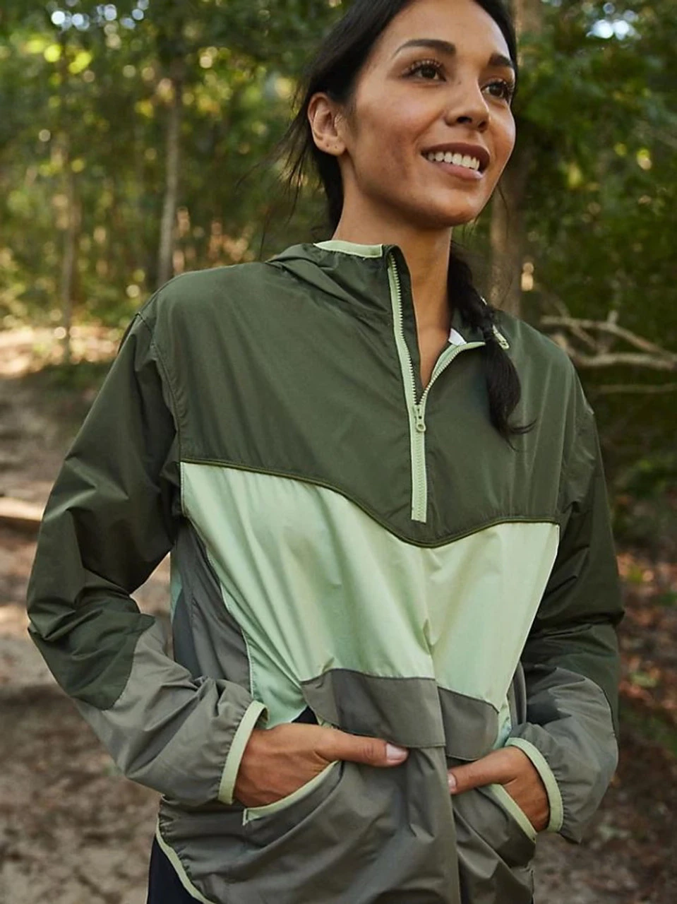 Wrangler Womens Olive ATG Windbreaker 3 Wrangler Womens Olive ATG Windbreaker