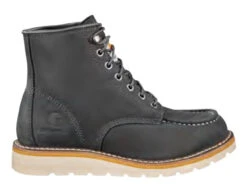 Carhartt Womens Dark Grey 6 Inch Moc Toe Wedge Work Boot