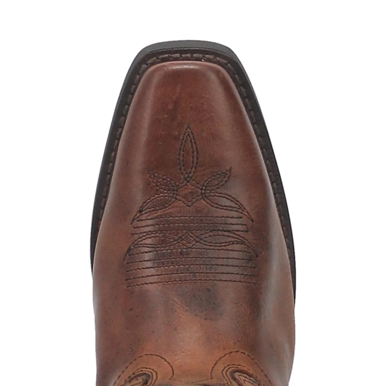 Laredo Womens Brown Audrey Cowboy Square Toe Boots 6 Laredo Womens Brown Audrey Cowboy Square Toe Boots - Image 4