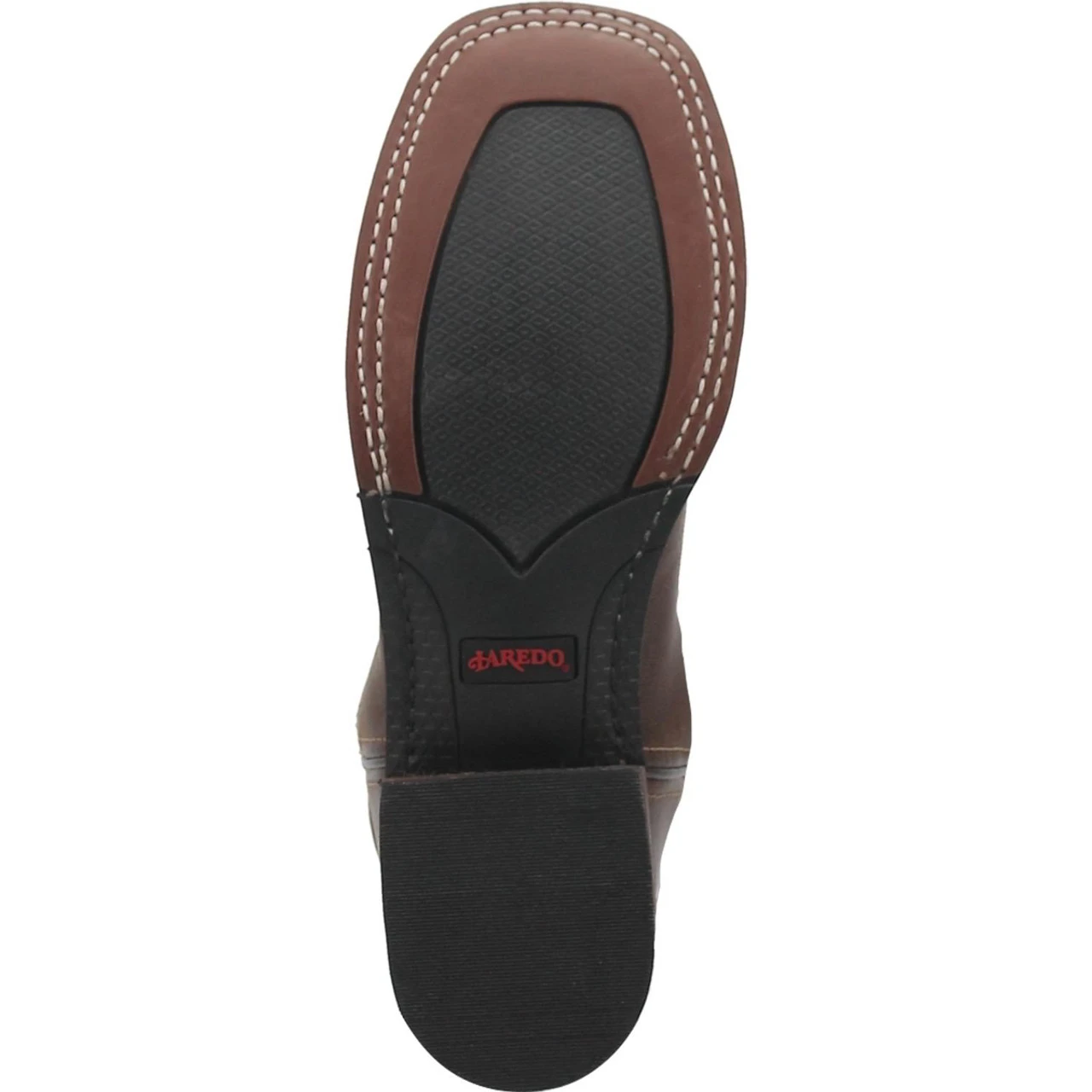 Laredo Womens Brown & Cheetah Astras Broad Square Toe Boots 7 Laredo Womens Brown & Cheetah Astras Broad Square Toe Boots - Image 5