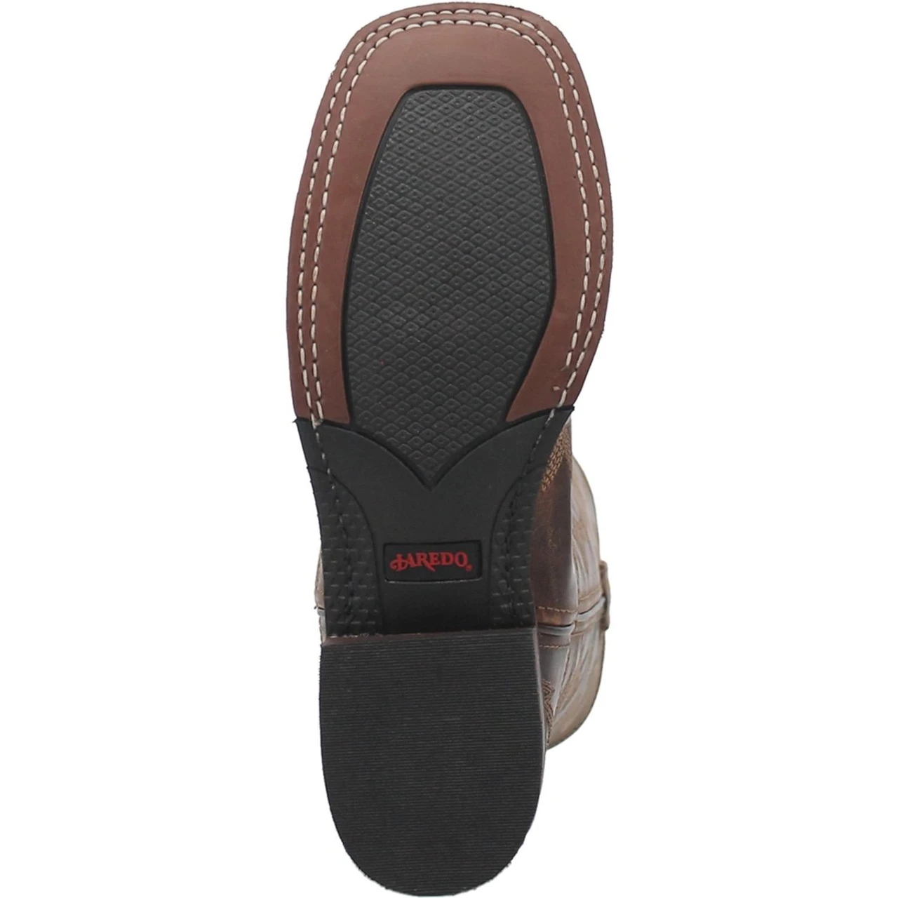 Laredo Womens Brown Stitch Charli Broad Square Toe Boots 7 Laredo Womens Brown Stitch Charli Broad Square Toe Boots - Image 5