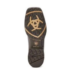 Ariat Womens Rich Clay Brown Floral Emboss Anthem Savanna Square Toe Boots -Hey Dude Central P2564300 5 15145.1661196918