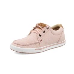 Twisted X Womens Baby Pink Casual Moc Toe Kicks -Hey Dude Central P2621195 2 61398.1662488429
