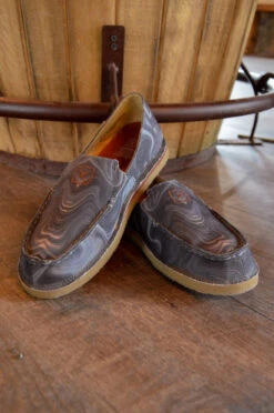 Twisted X Womens Grey Colorful Fabric Casual Loafer -Hey Dude Central P2621250 2 29335.1662488303