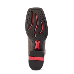 Ariat Womens Worn Mocha & Raspberry Performance Round Up Back Zip Square Toe Boots -Hey Dude Central P2672900 7 42070.1673304352