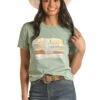 Panhandle Womens Motel Graphic Short Sleeve Shirt -Hey Dude Central P2678395 1 31614.1673549065