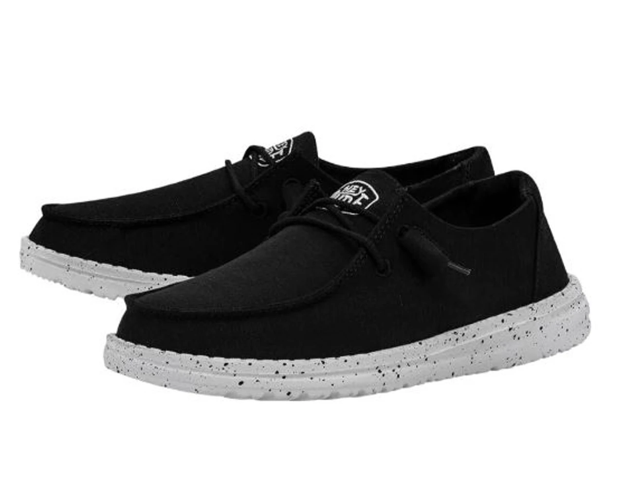 Hey Dude Wendy Slub Canvas Black 7 Hey Dude Wendy Slub Canvas Black - Image 5