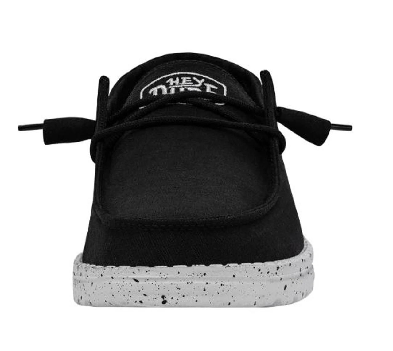 Hey Dude Wendy Slub Canvas Black 4 Hey Dude Wendy Slub Canvas Black - Image 2