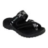 Skechers Womens Black & White Reggae Trailway Sandals -Hey Dude Central P2757970 1 04055.1683217155
