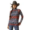 Ariat Womens Baja Laguna 1/4 Zip Top -Hey Dude Central P2769315 1 20893.1697129882