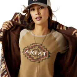 Ariat Womens Sunset Saltillo Chimayo Fleece Jacket -Hey Dude Central P2769790 3 96847.1692304176