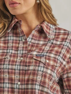 Wrangler Ladies Arganoil Western Boyfriend Shirt 9 Wrangler Ladies Arganoil Western Boyfriend Shirt -Hey Dude Central P2785940 2 84943.1692390985
