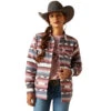 Ariat Women's Endless Serape Print Shacket Shirt Jacket -Hey Dude Central P2796275 1 08612.1697132640