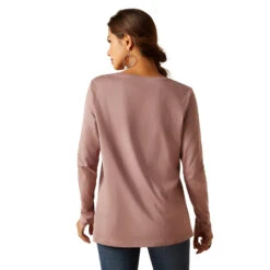 Ariat Womens Twilight Mauve Fawna Long Sleeve Tee 7 Ariat Womens Twilight Mauve Fawna Long Sleeve Tee -Hey Dude Central P2796365 3 43794.1695137940