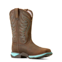 Ariat Womens Dark Roast Anthem H2O Square Toe Work Boots -Hey Dude Central P2797485 3 43110.1695137984
