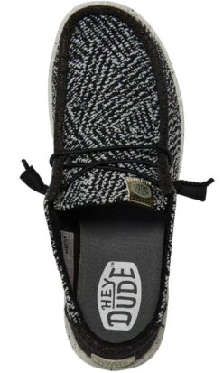 Hey Dude Women's Wendy Woven Zig Zag Casual Sneaker -Hey Dude Central P2826250 5 42367.1696007277