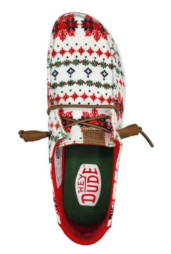 Hey Dude Women's Wendy Ugly Sweater Cream Casual Shoes -Hey Dude Central P2848315 3 25641.1696007660