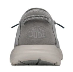 Hey Dude Women's Sirocco Dual Knit Light Grey Casual Sneakers -Hey Dude Central P2848385 5 78893.1696007609