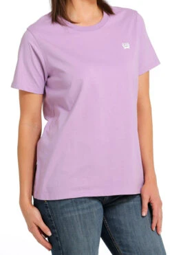 Cinch Women's Rodeo Brand Short Sleeve Lilac T-Shirt