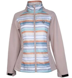Hooey Womens Softshell Jacket Tan/Serape