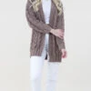 Verymoda Womens Brown Knit Cardigan 2 Verymoda Womens Brown Knit Cardigan -Hey Dude Central P2859960 1 96768.1697131964